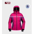 China OEM ao ar livre mulheres vestuário impermeável Windproof Softshell inverno Ski Jacket